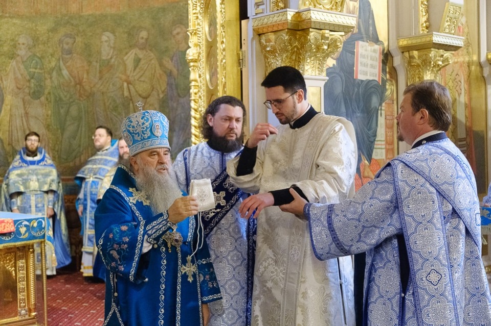    Диакон Арсений был рукоположен в 2023 году. Фото: hram-child.ru