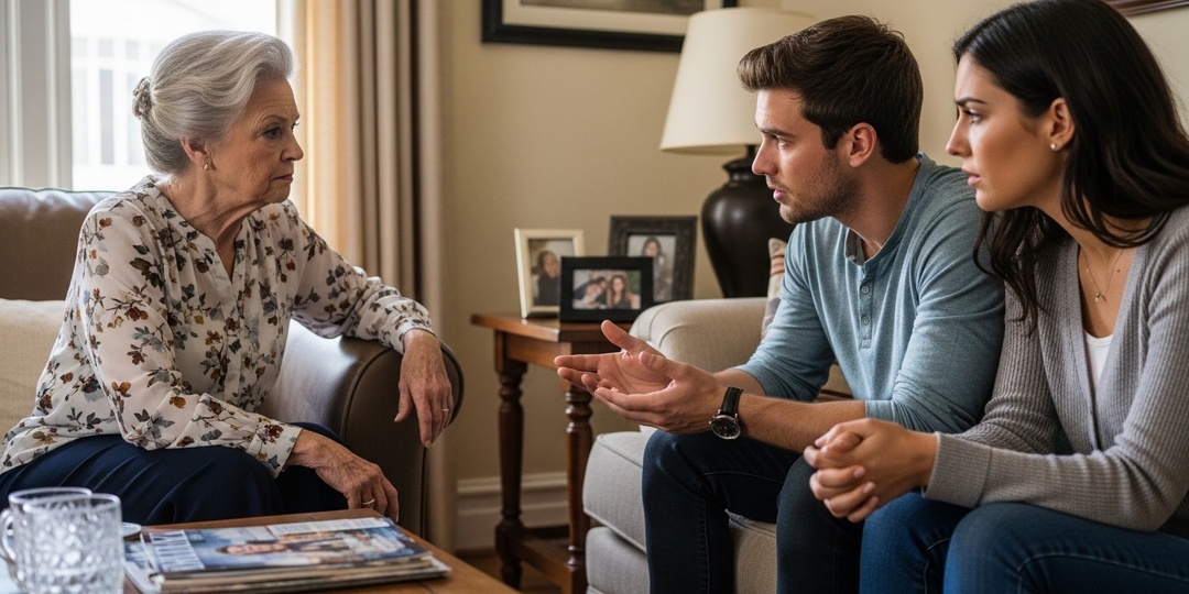 Я не понимаю зачем вам ипотека я же подарила вам целый дом для жизни вам мало причитала свекровь