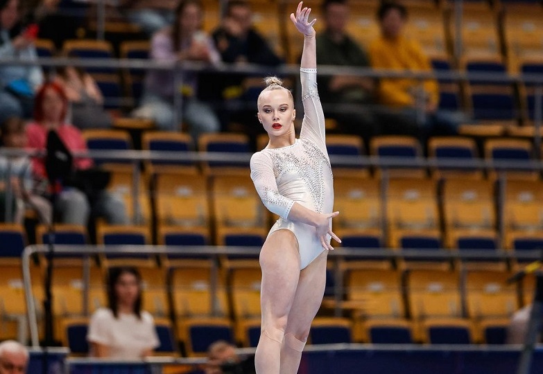 Воронежская гимнастка Ангелина Мельникова стала третьей в квалификации Кубка России