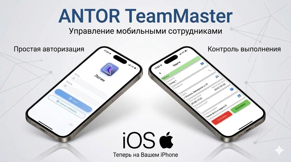 Версия мобильного приложения на iOS