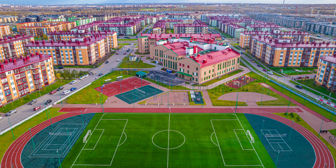 Как строят новые жилые кварталы Петербурга