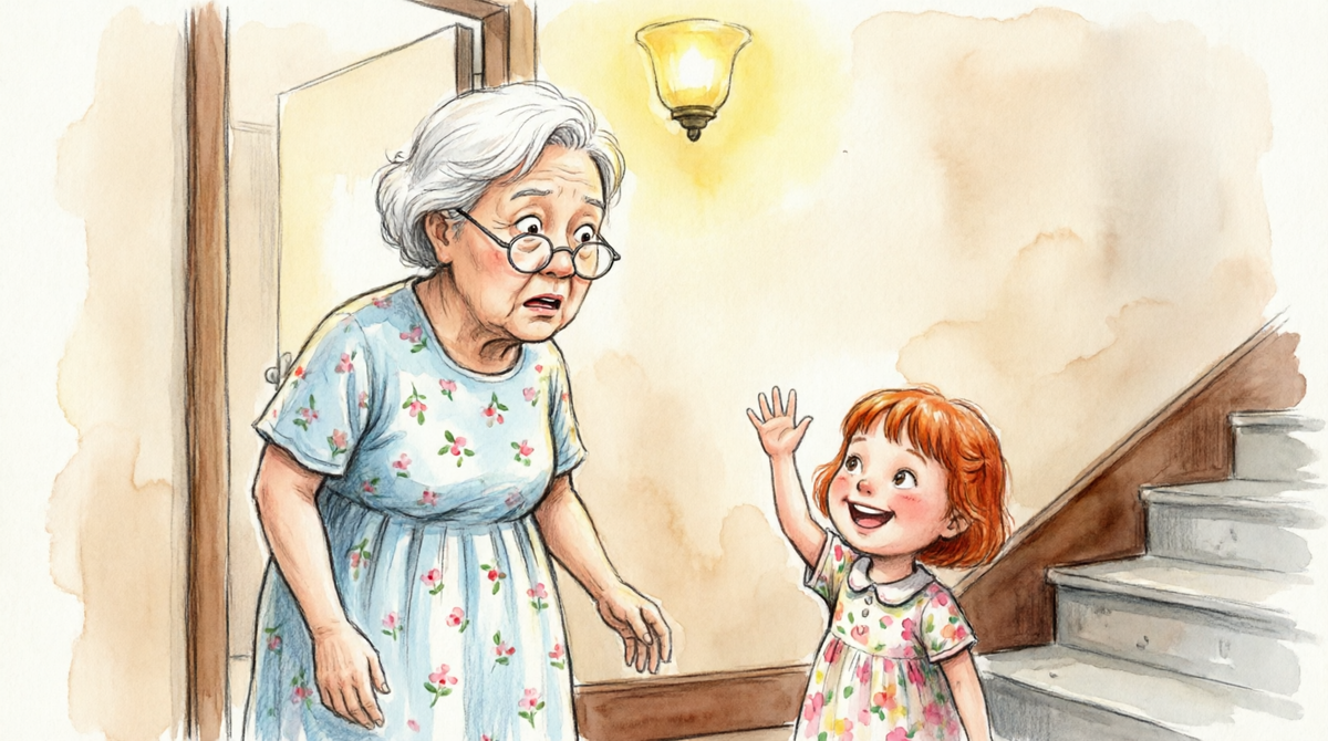 Башка и внучка