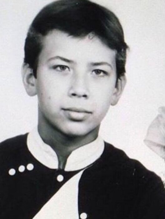 Андрей Мерзликин в детстве.