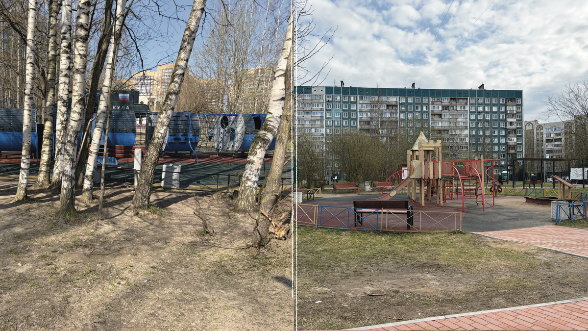 2 детские площадки из 5 