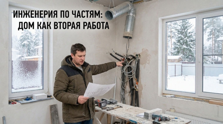    Почему план делать всё постепенно превращает дом во вторую работу
