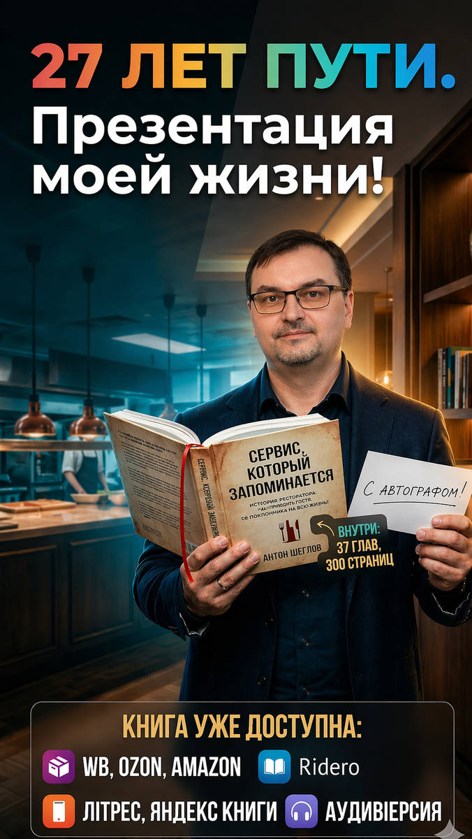 Книга Антона Щеглова "Сервис, который запоминается".