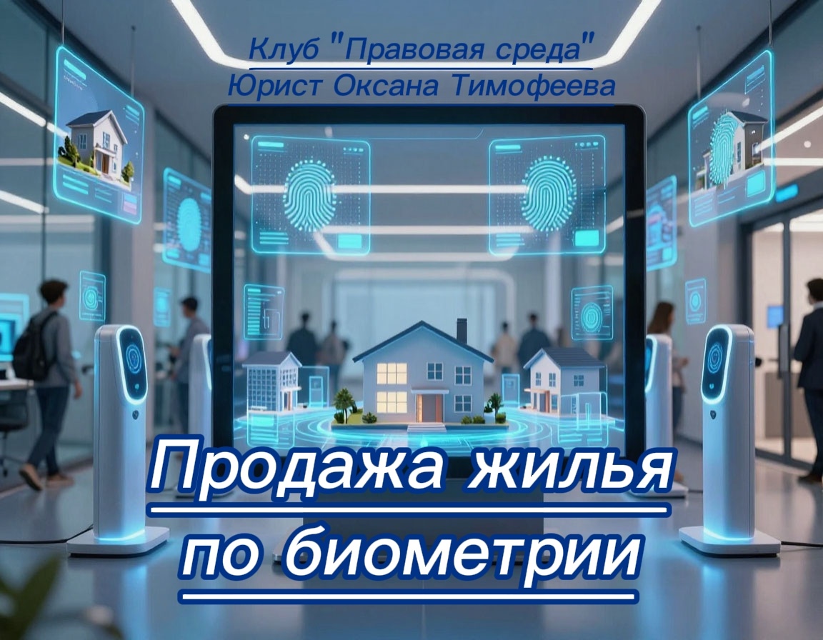 Продажа жилья по биометрии.