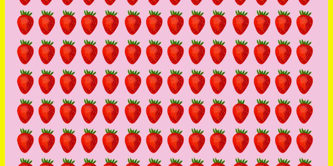 Проверка внимания: найдите лишнюю клубнику за 10 секунд