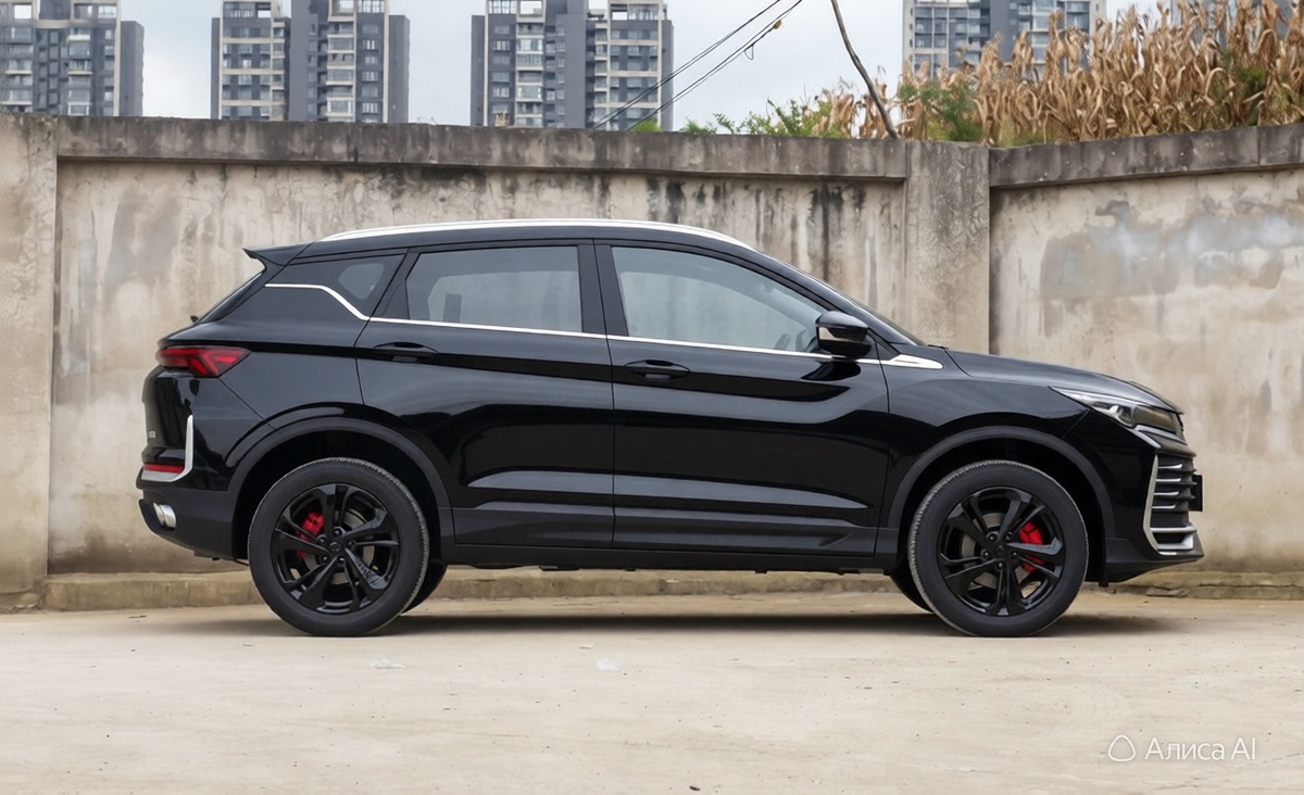 Belgee X50+ в профиль
