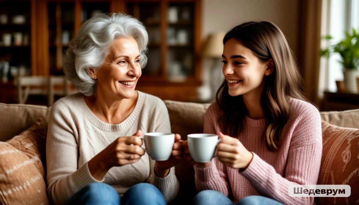 Мама- друг и советчик 