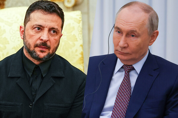 Владимир Зеленский и Владимир Путин (коллаж) / Global Look Press/РИА Новости   📷