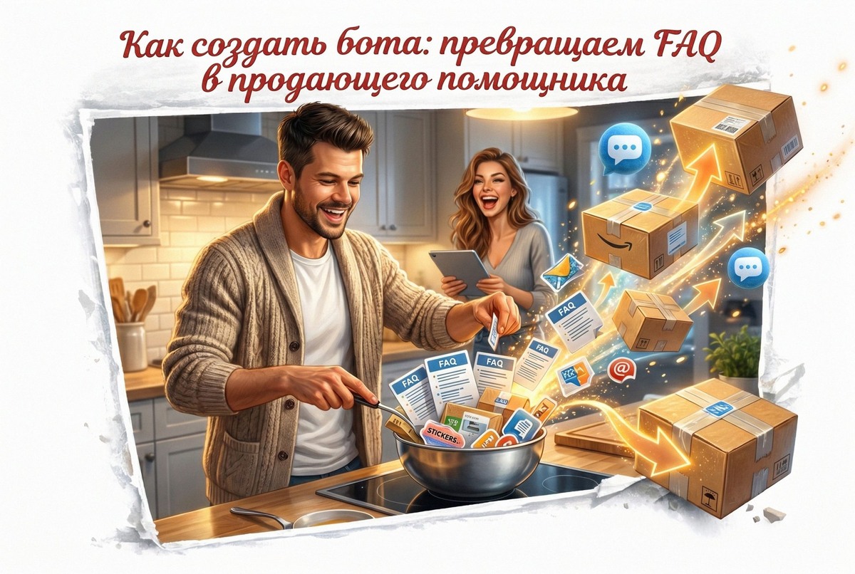   Как превратить стандартный FAQ в умного бота для продаж Евгений Прокушев