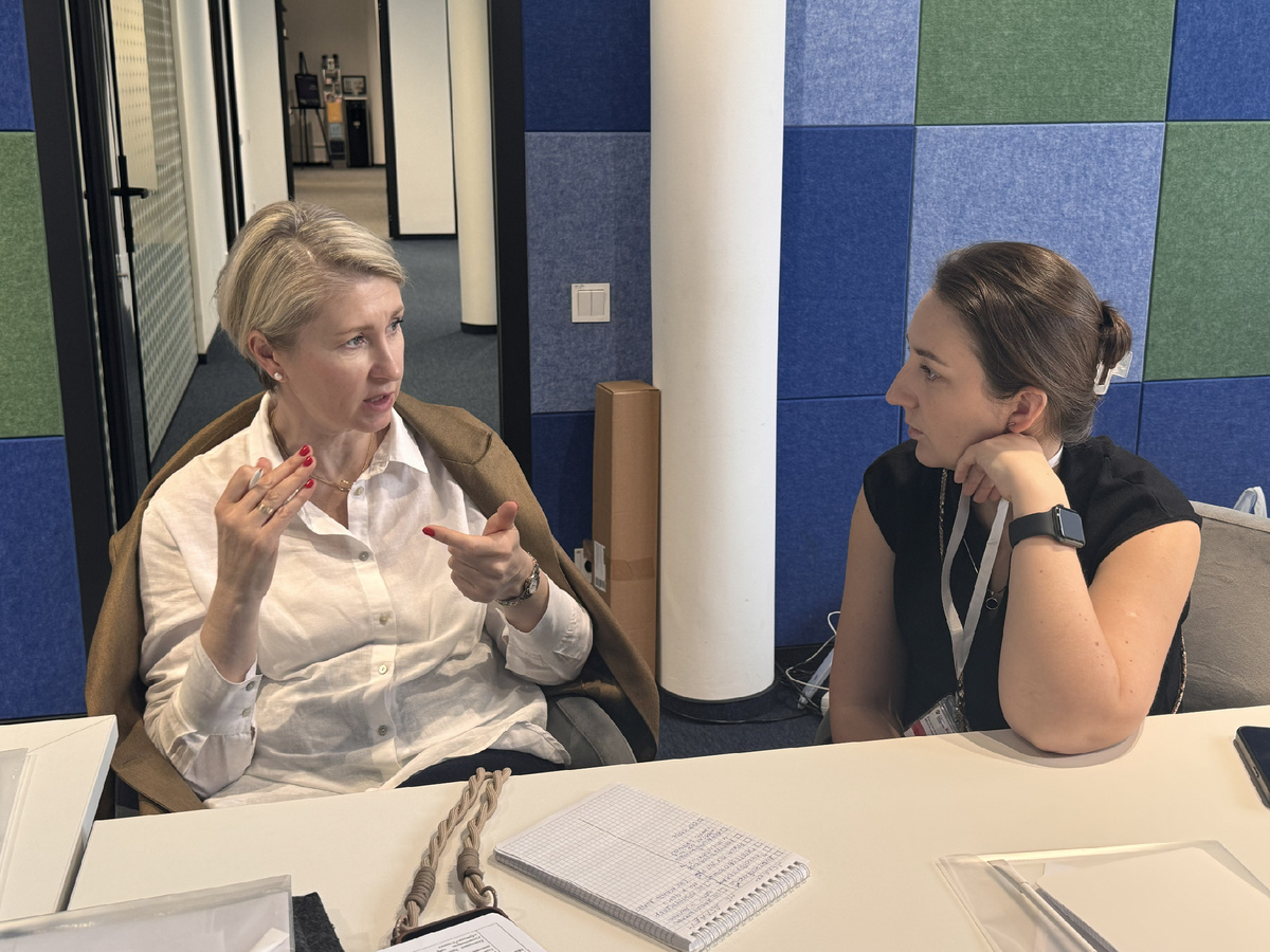 Наталья Топурия и Ксения Попова