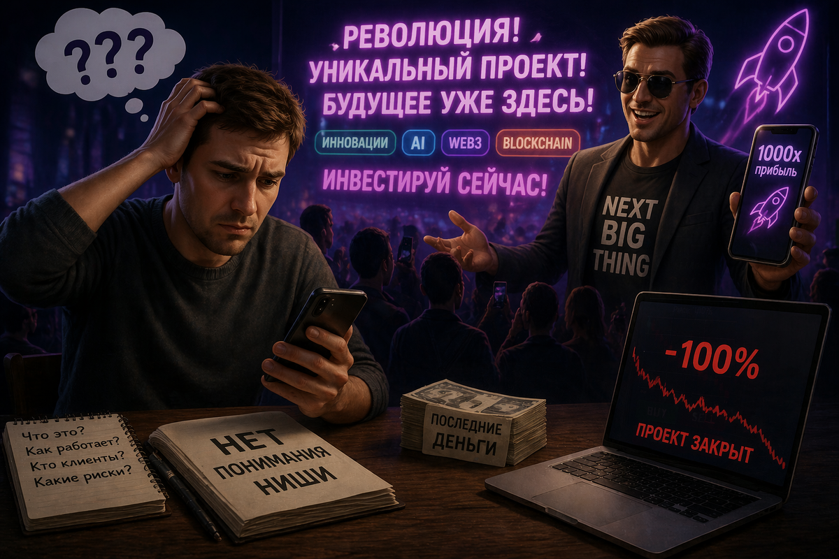 Инвестиции на хайпе - это риск. БОЛЬШОЙ РИСК. Помните об этом всегда. 