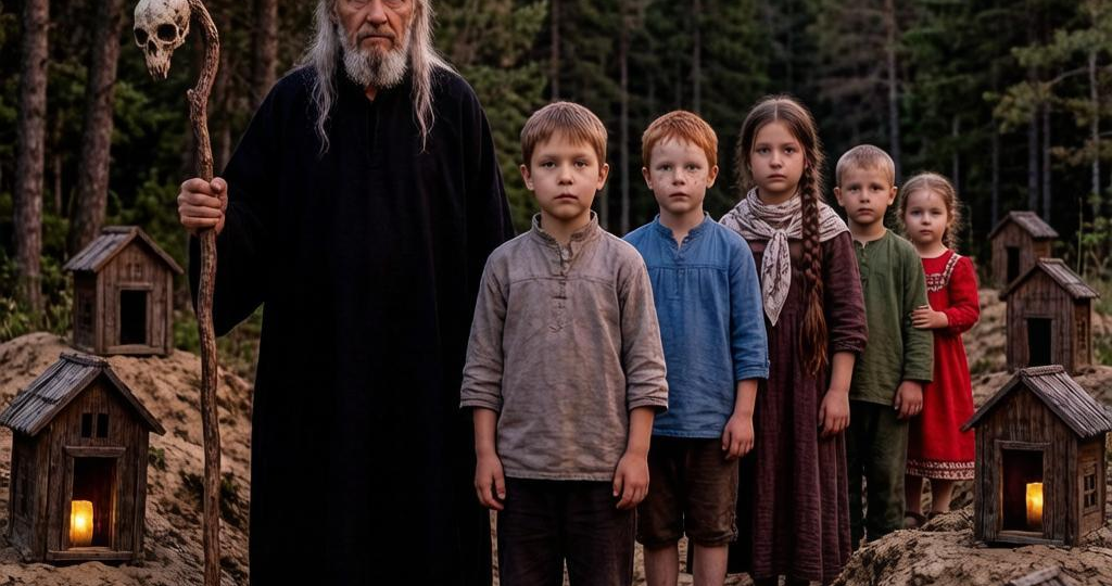 «Живые огни: Как дед Егор спас детей с проклятого кладбища»