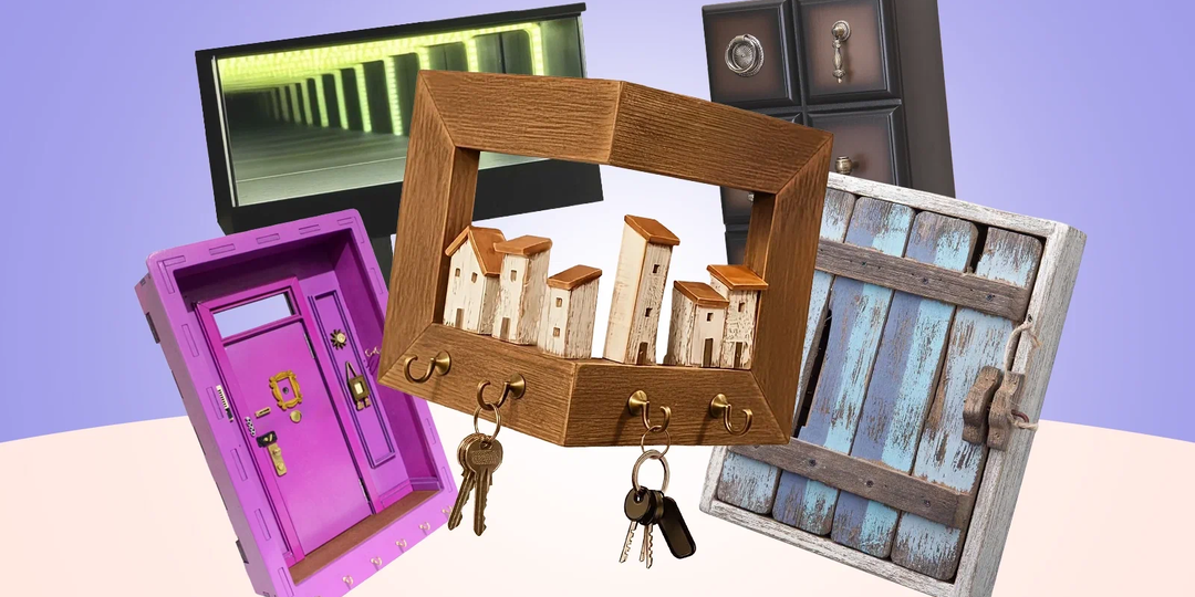 10 необычных ключниц, которые украсят любую прихожую