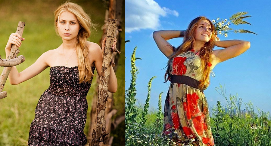 12 позитивных снимков девушек в деревне и на даче, когда красота от природы