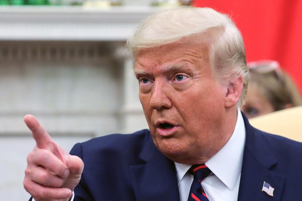    «Cпорный участок» на Донбассе размером 80 на 60 километра украинцы предлагали назвать «Доннилендом» в честь Трампа. REUTERS