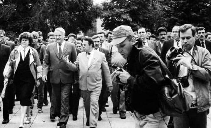 Опубликованы архивные кадры Бориса Ельцина в Новосибирске