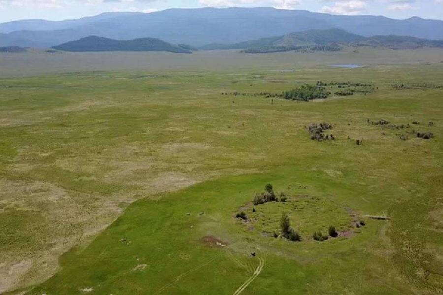 Так выглядит место силы древних кочевников.

