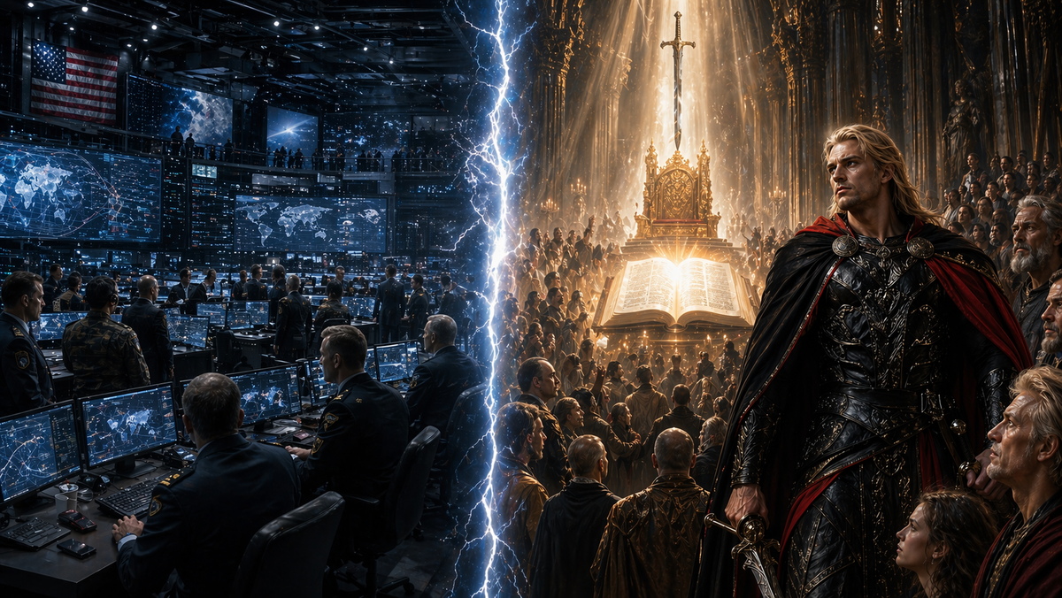 Это спор не о деталях политики, а о двух моделях будущего: техно-государственном и метафизико-цивилизационном.