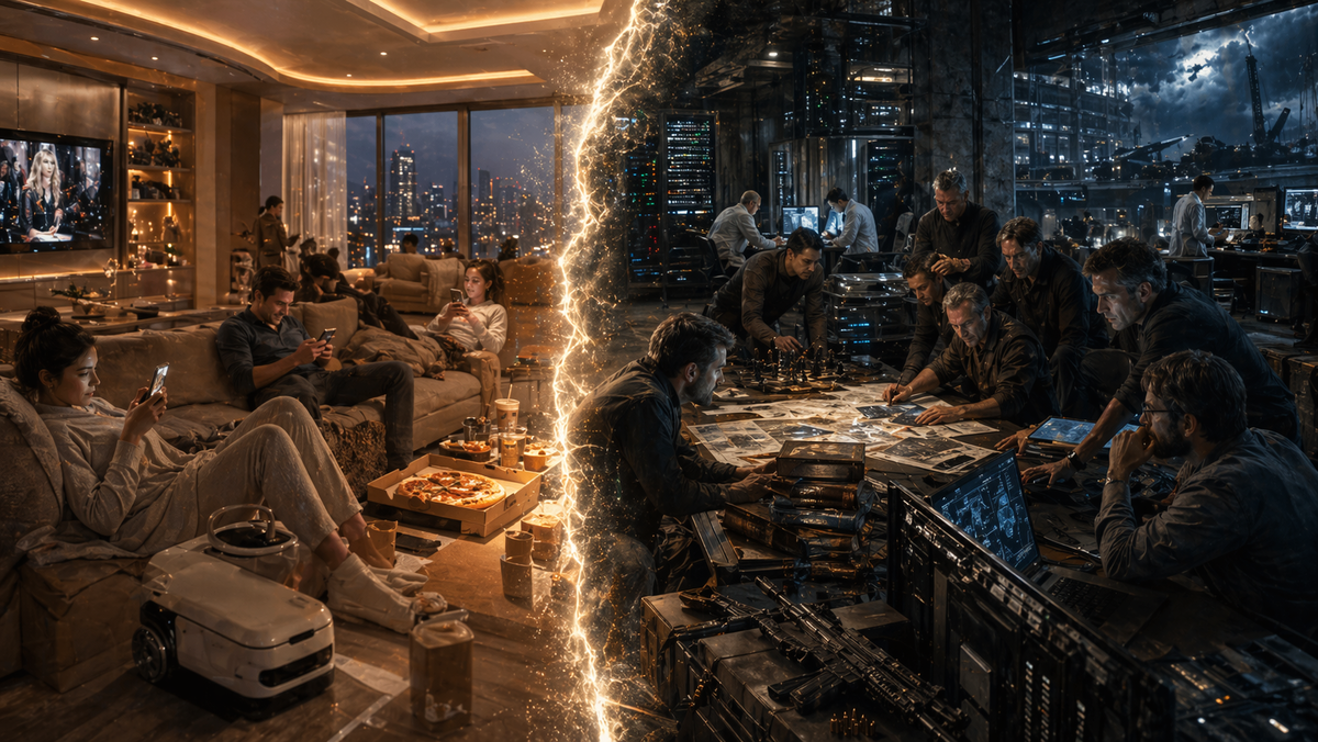 Обе системы отвергают цивилизацию, которая живёт только удобством и теряет чувство большой цели.