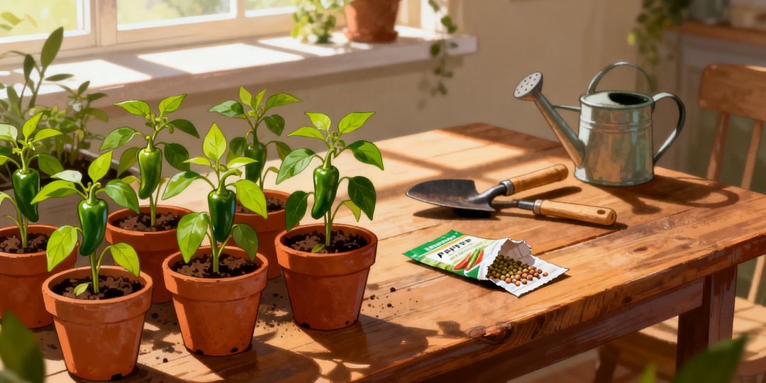 Пошаговый гид по выращиванию перца на подоконнике