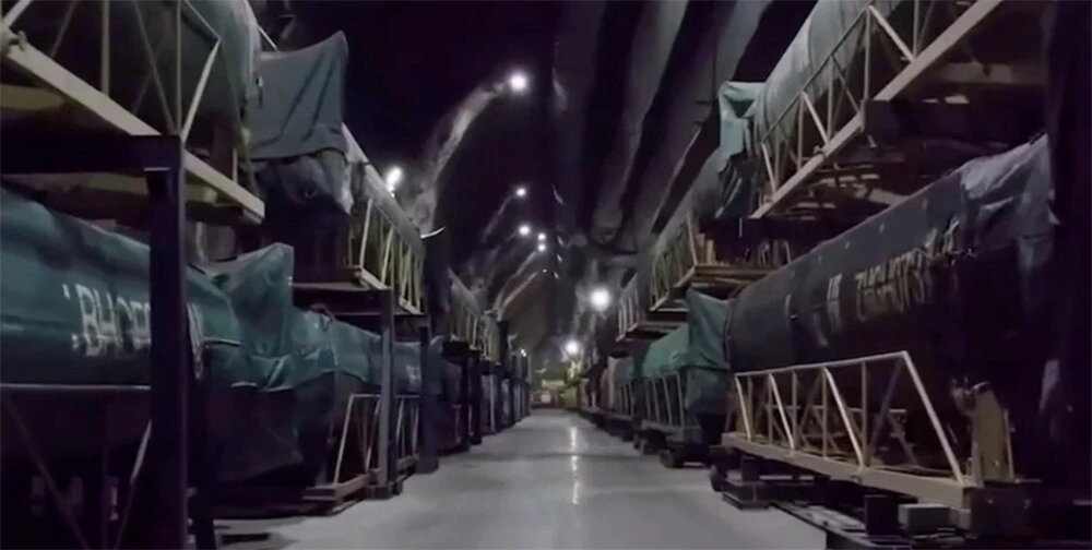    Подземное хранилище Ирана. Фото: КСИР