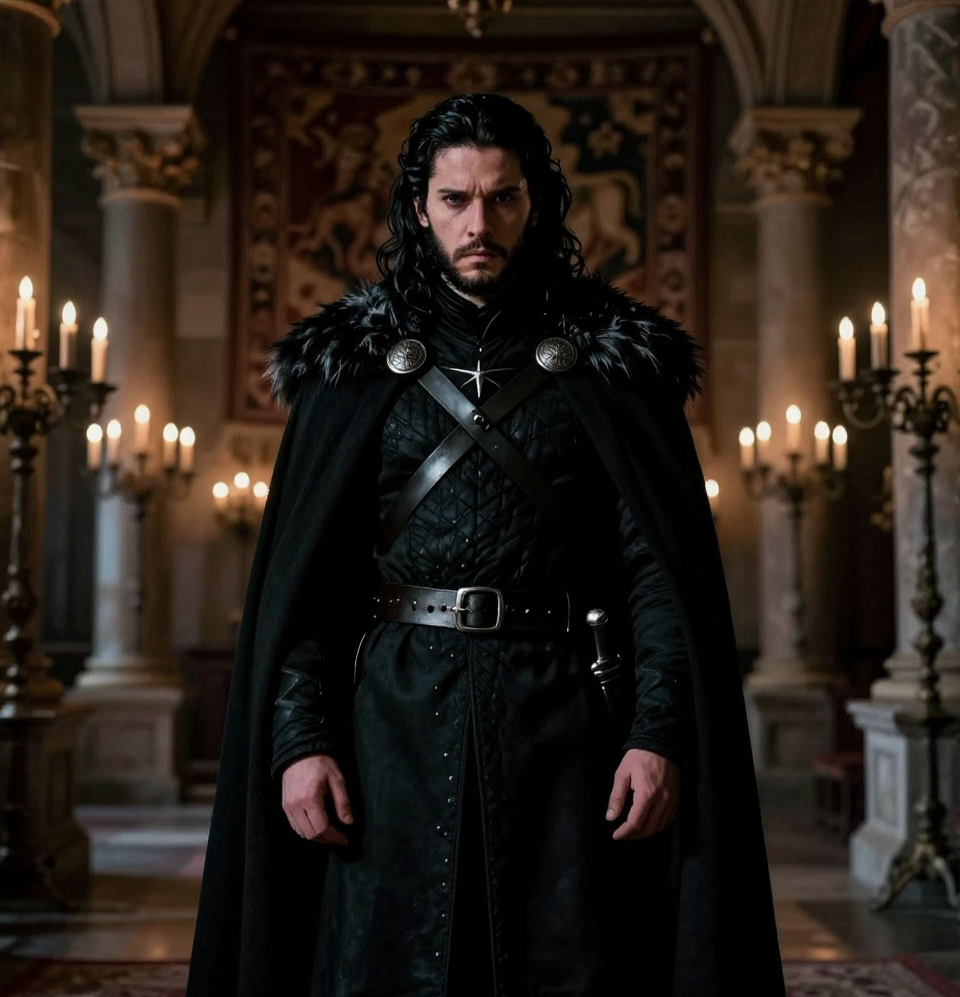 Джон Сноу. "Игра престолов". Сделано ИИ