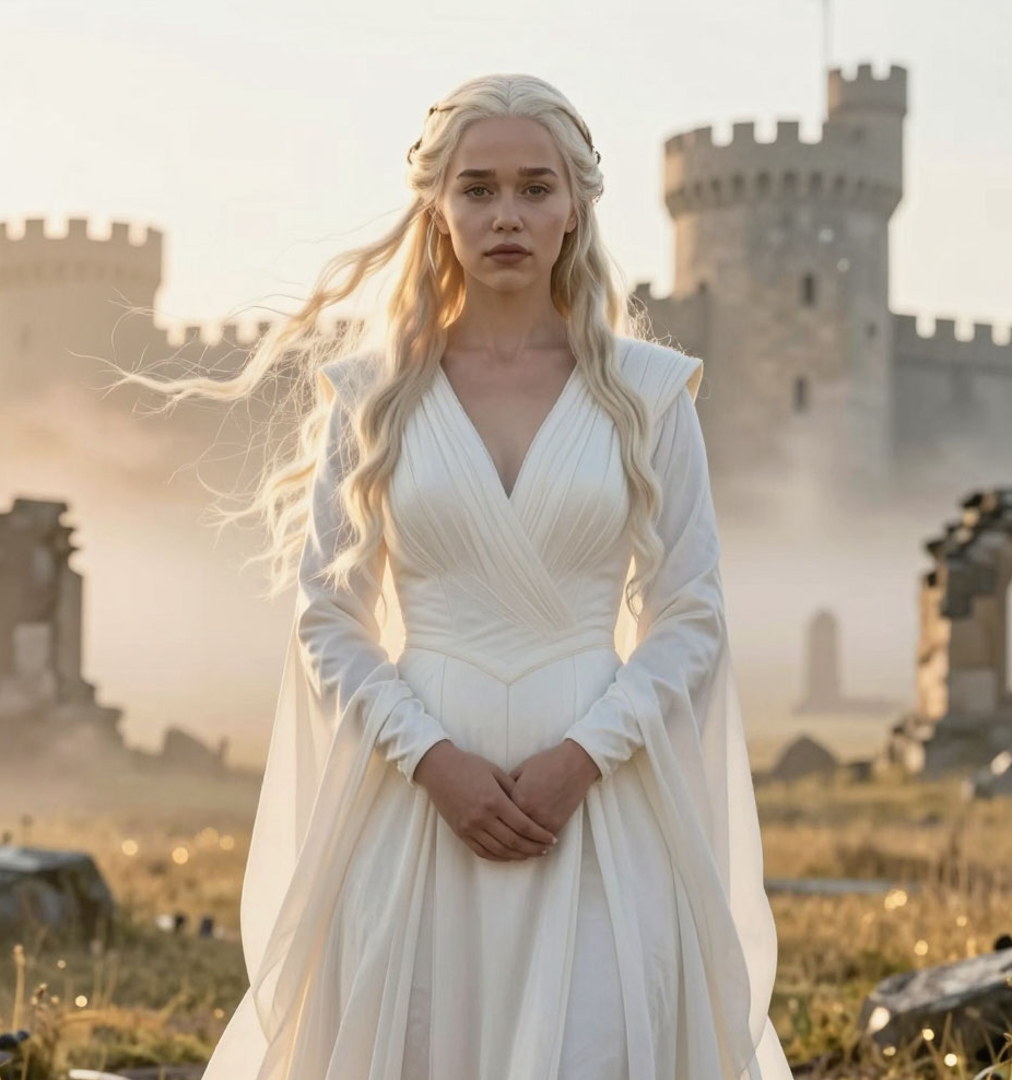 Дейенерис Таргариен. "Игра престолов". Сделано ИИ