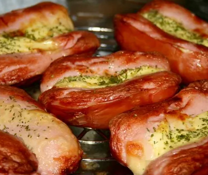 САРДЕЛЬКИ, ЗАПЕЧЕННЫЕ С СЫРОМ В АЭРОГРИЛЕ