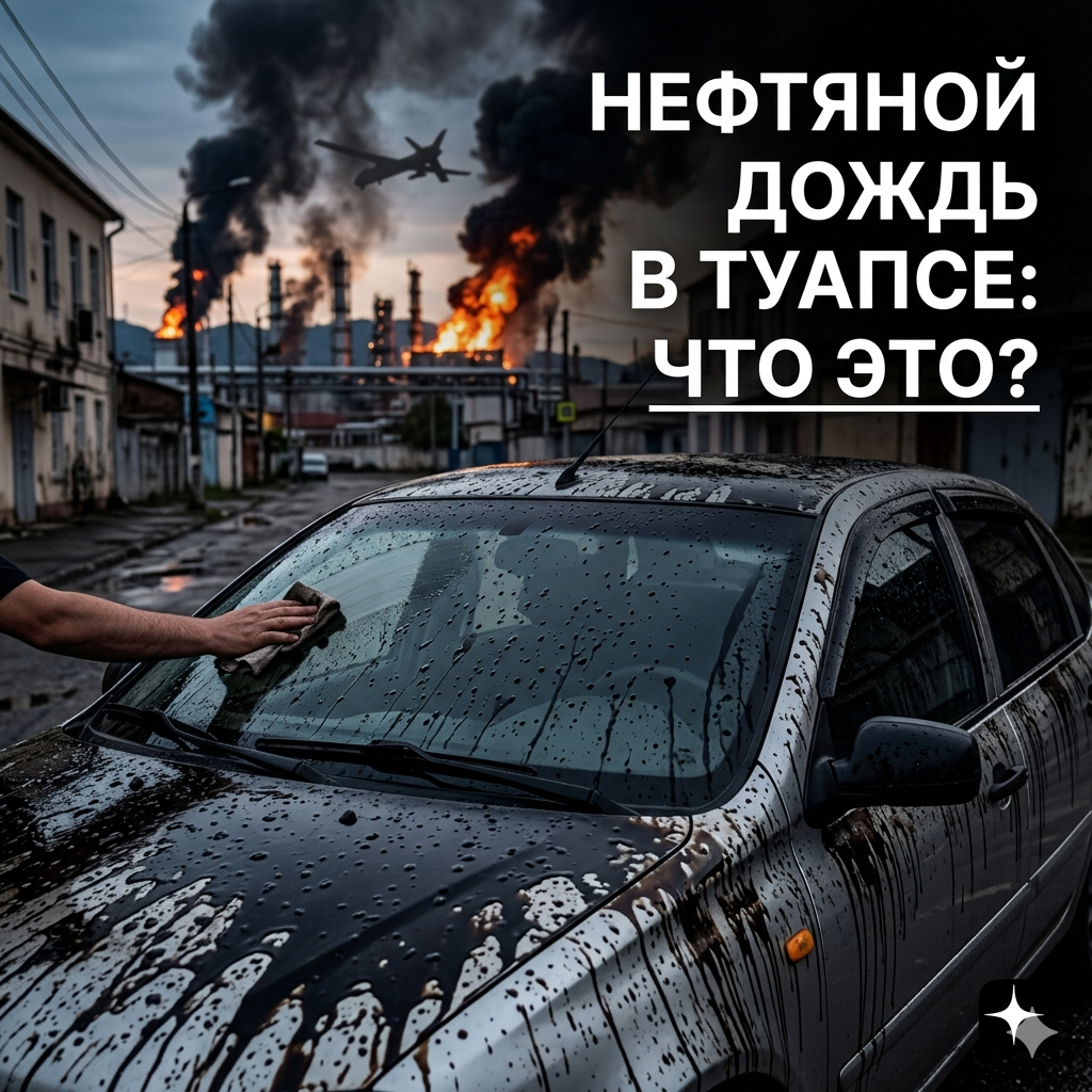 Нефтяной дождь» в Туапсе: что на самом деле произошло на НПЗ и к чему готовиться жителям?