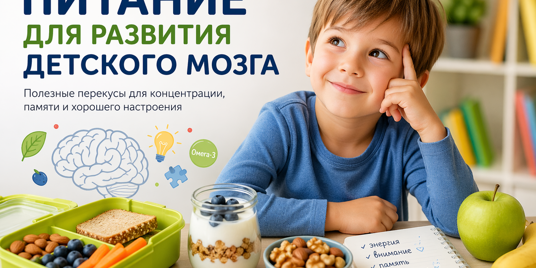 Питание для развития детского мозга