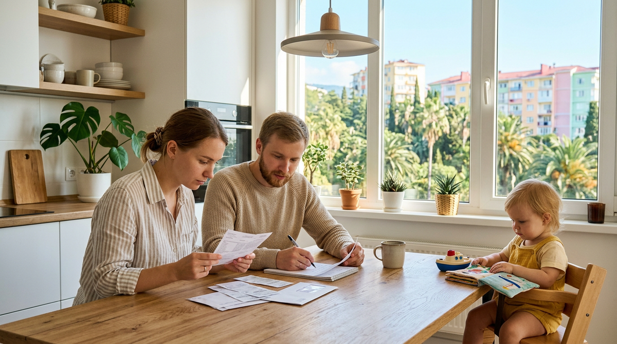 Семья из Екатеринбурга переехала в Сочи в июне, выбрала квартиру в современном комплексе в Адлере — и в августе получила счёт за коммуналку, который оказался вдвое выше привычного. Разбираем, почему так вышло и как считать реальные расходы заранее, а не по факту.