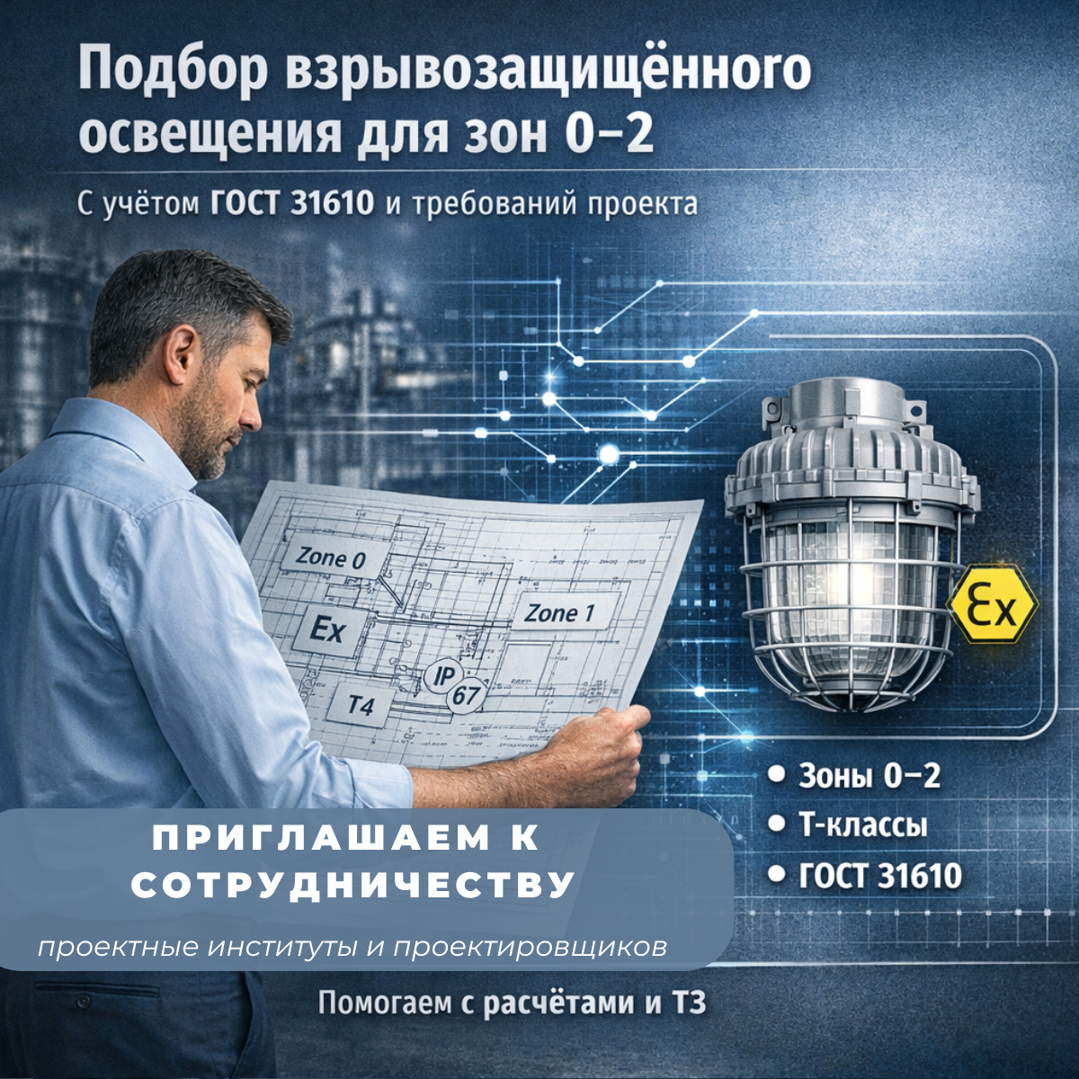 подбор и поставка взрывозащищенного оборудования