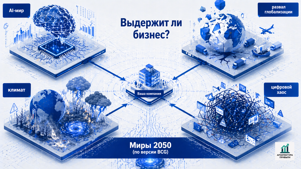 4 сценария развития мира по мнению Boston Consulting Group