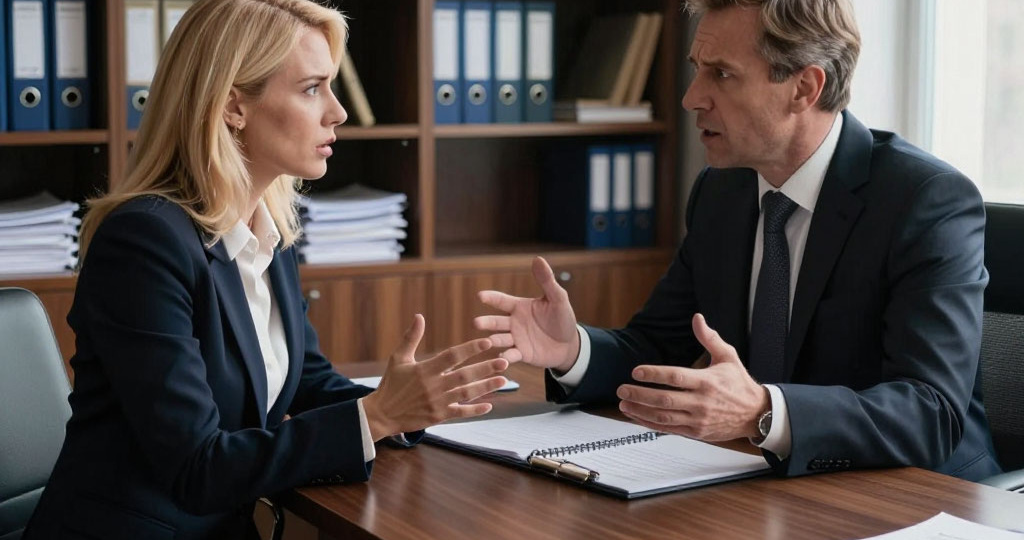 Он был уверен, что она проглотит унижение, подпишет нужные бумаги и останется удобной