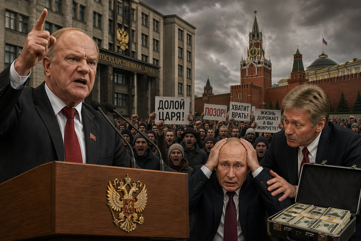 Зюганов предупредил о рисках «1917 года»: резонансное выступление в Госдуме