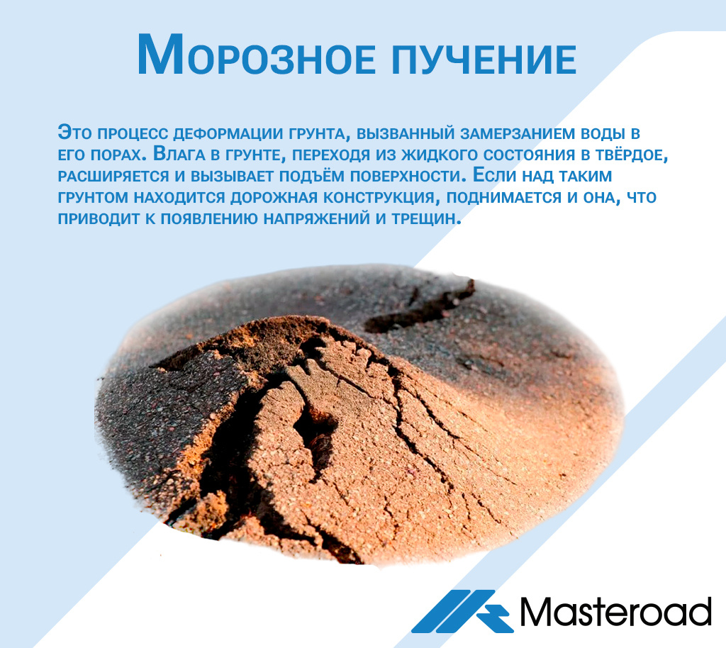 Что такое морозное пучение?