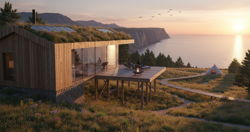 Эко-курорты и глэмпинги: SCIP-дома в заповедном Крыму