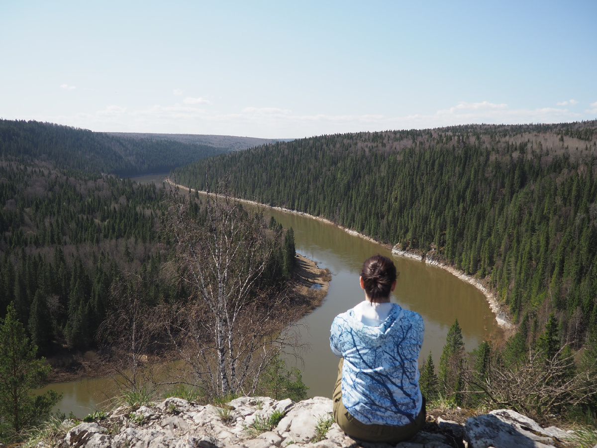 На сплаве по реке Койва
