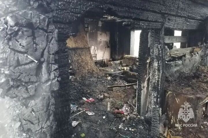 Жертвами пожара в Башкирии стали женщина и подросток