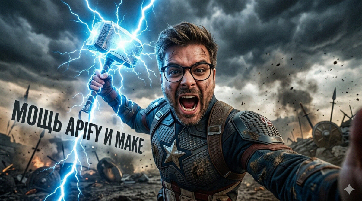    Легальная автоматизация сбора данных: связка Apify и Make. Артур Хорошев