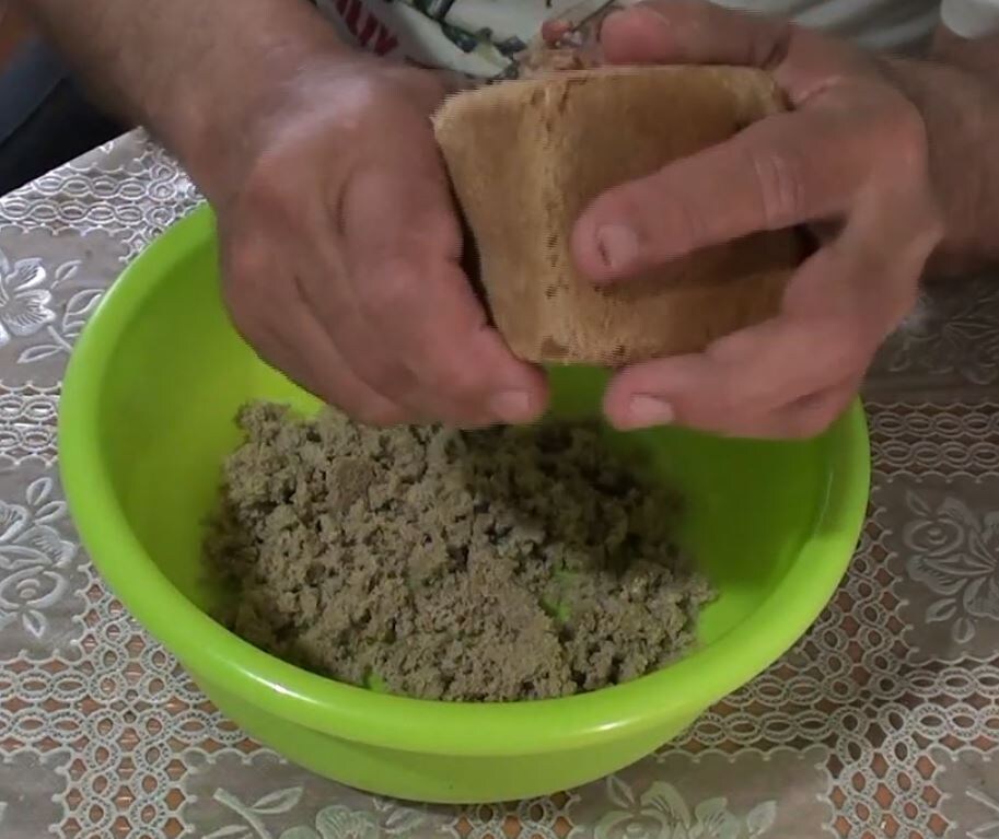 Основа-ржаной хлеб