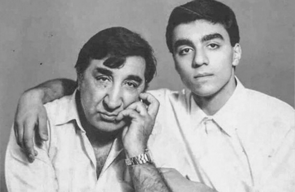 Фото: Фрунзик с сыном Ваганезом 