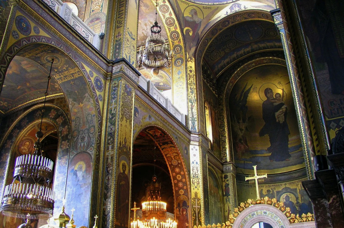 Владимирский собор в Киеве. Интерьер