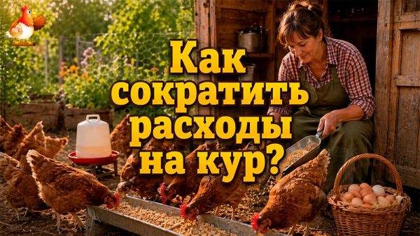 Как сократить расходы на кур и не превратить несушек в грустных пенсионерок 🥚🥗😂