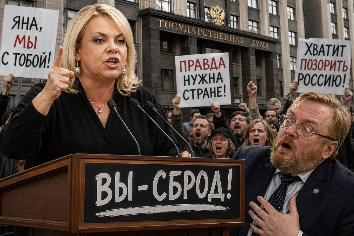 «Вы — сброд»: Яна Поплавская открыто обвинила часть депутатов