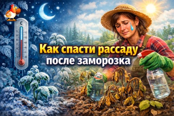 Утром не узнать, а выбросить жалко – как спасти рассаду после заморозка и вернуть её к жизни без истерики ❄️🍅🥒😰