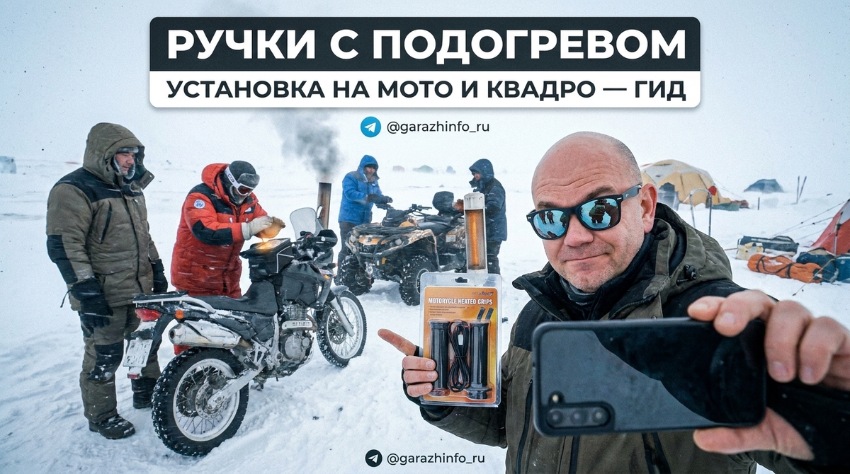    Установка подогрева ручек на мото и квадро: полезные советы. Zero8